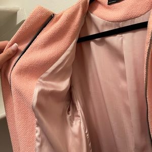 Baby pink coat